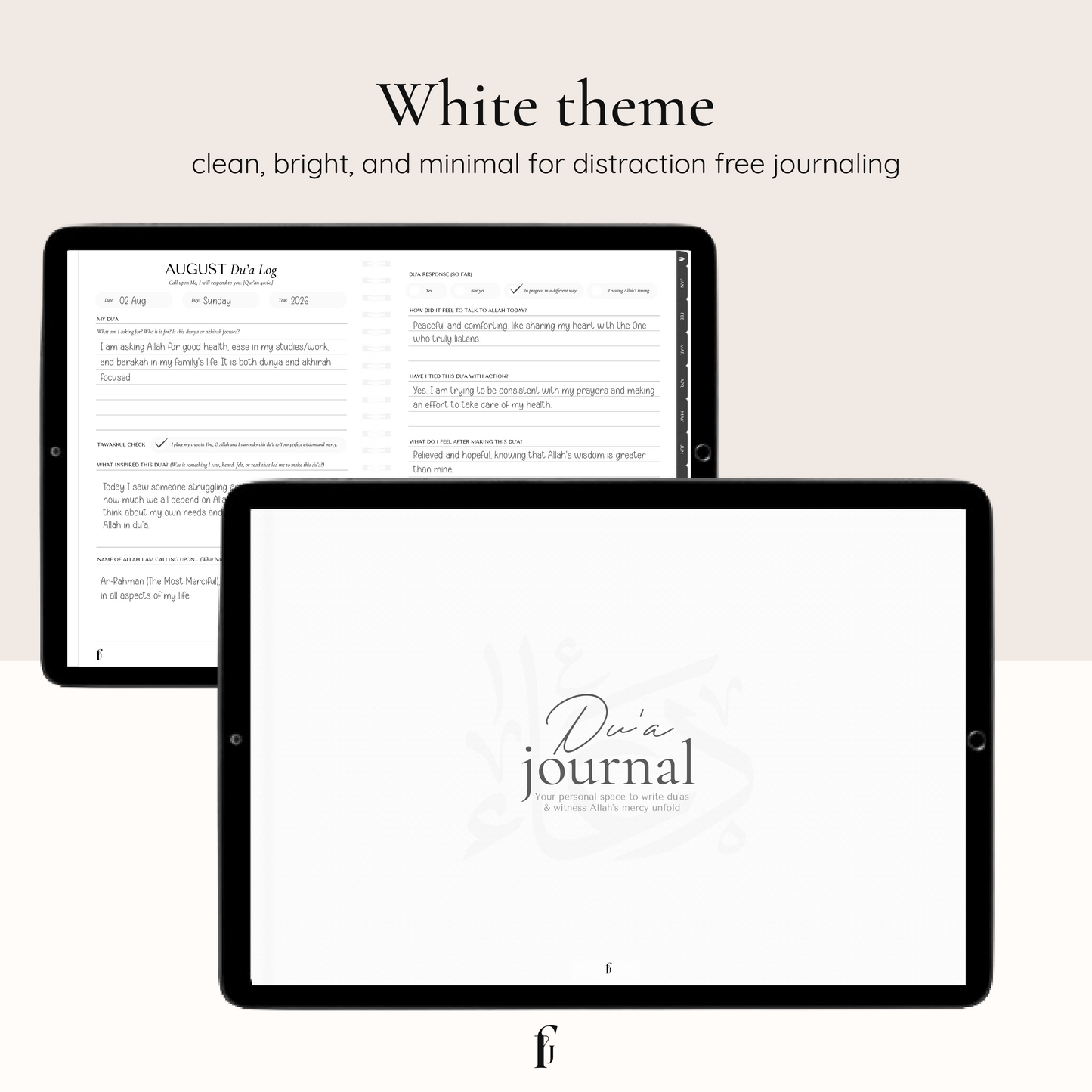 Digital Du'a Journal