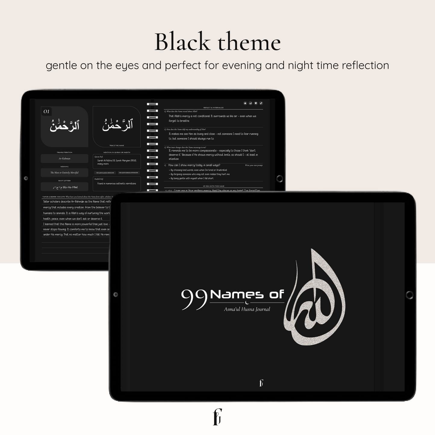 99 Names of Allah Digital Journal