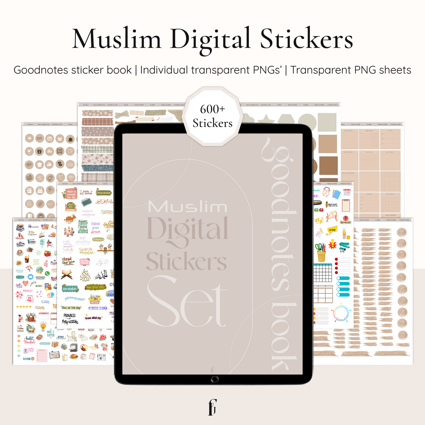 Muslim Digital Stickers