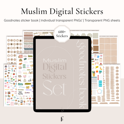 Muslim Digital Stickers