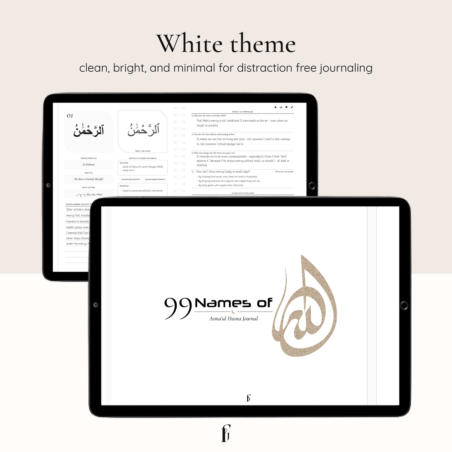 99 Names of Allah Digital Journal
