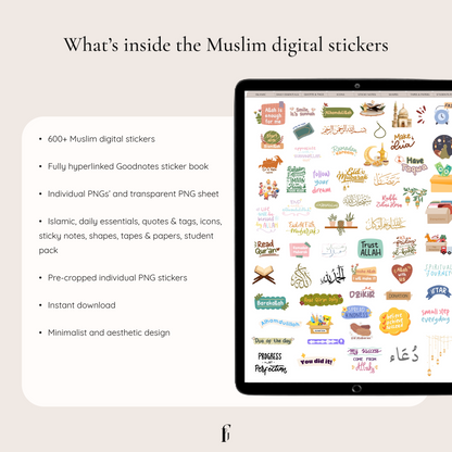 Muslim Digital Stickers