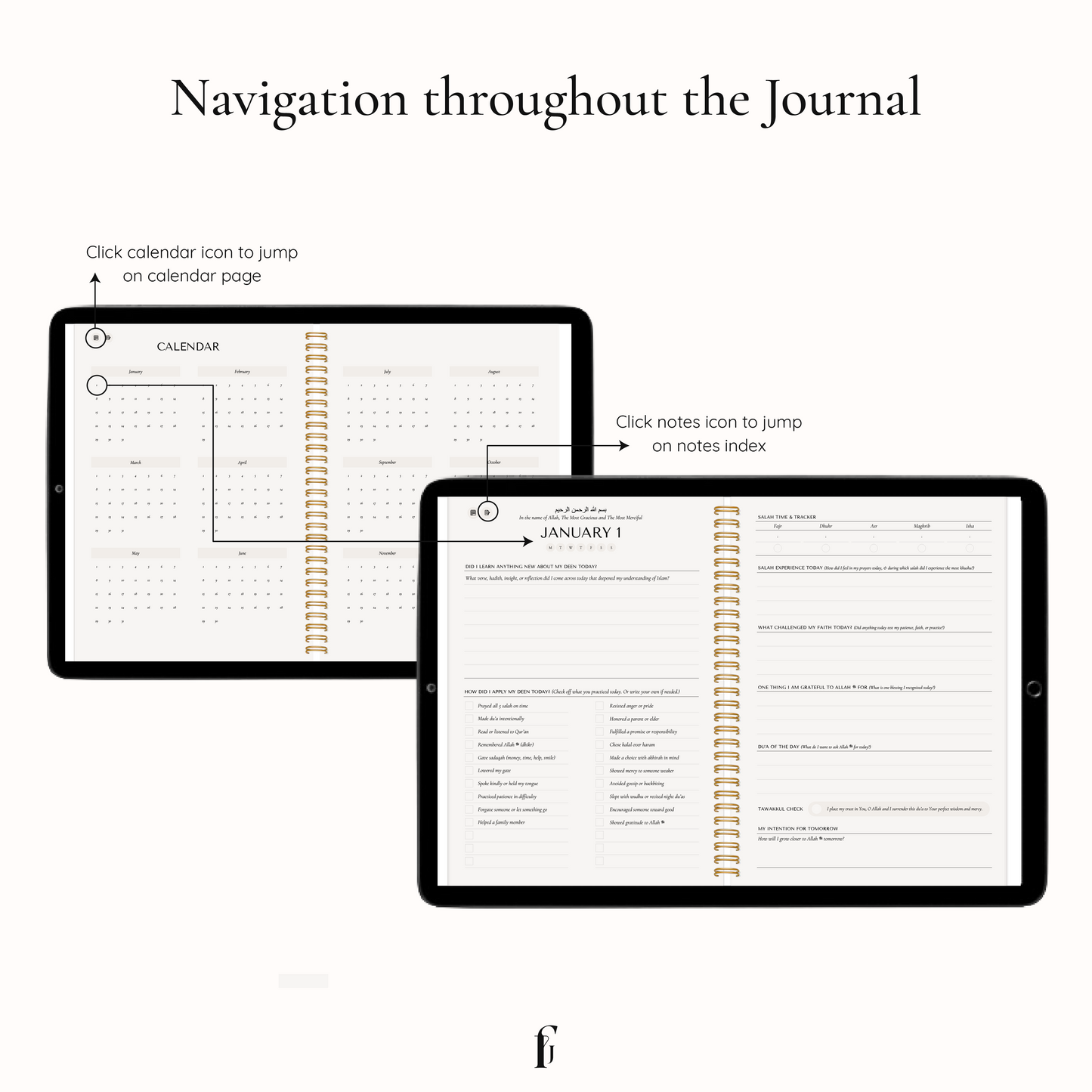 Daily Deen and Shukr Journal