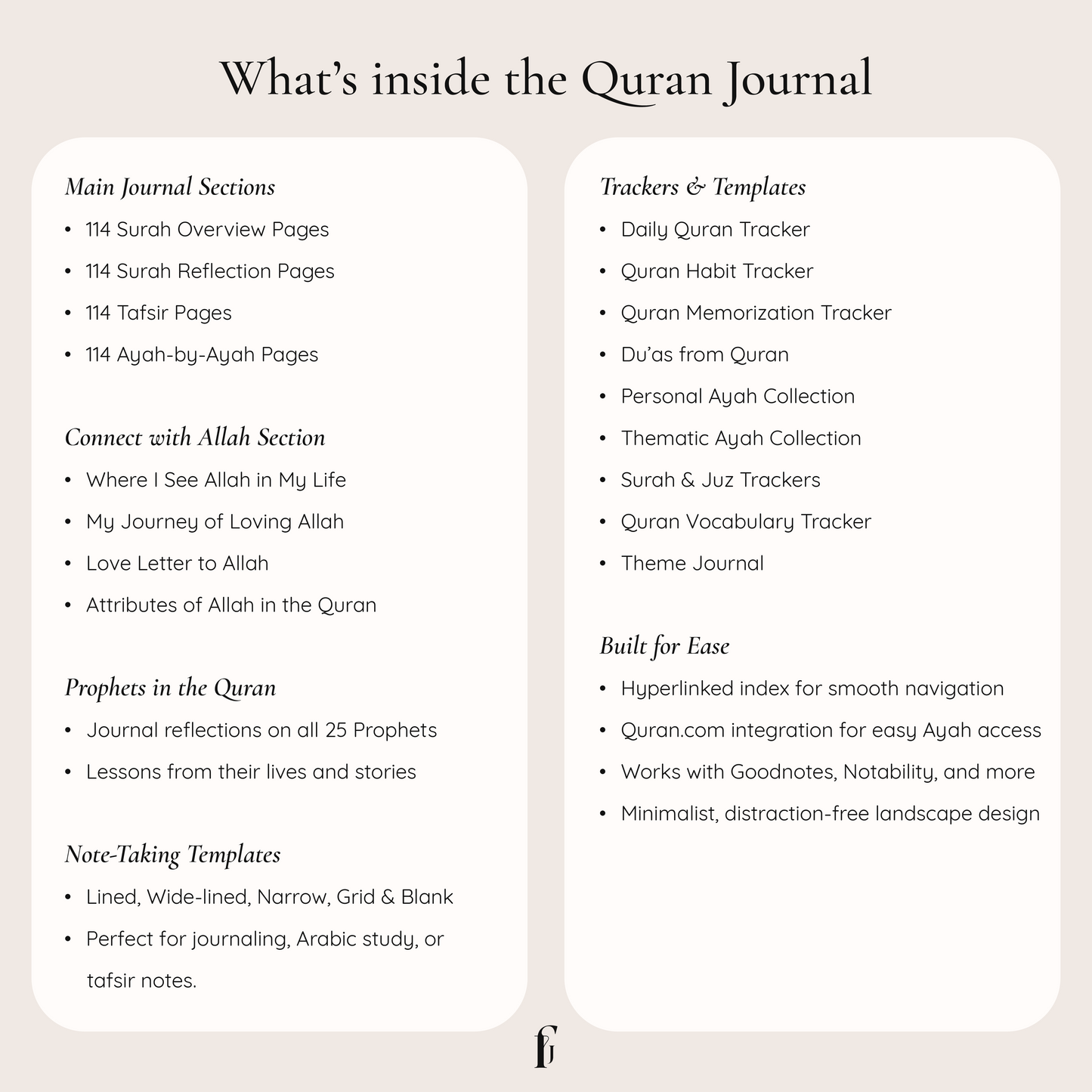 Digital Quran Journal